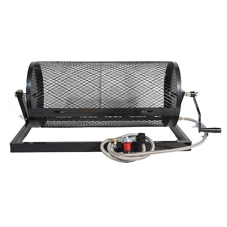 Santa Barbara Chili Roaster 5 Burner Hatch Chile Roaster Propane Roaster Drum & Regulator CR-BARBACOA-1